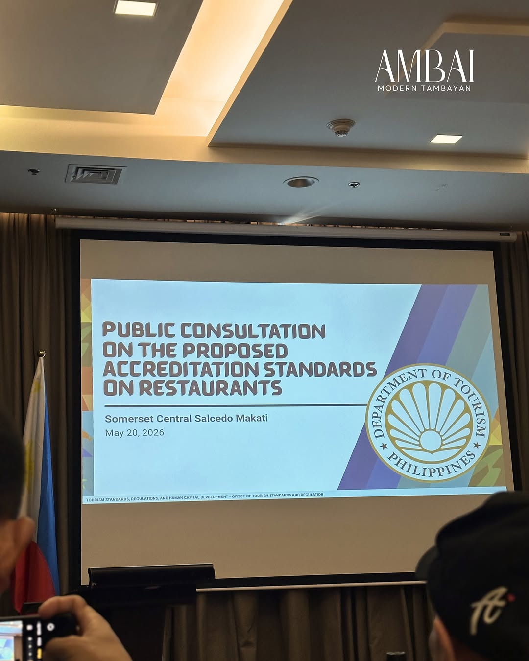 DOT public consultation on restaurant accreditation standards